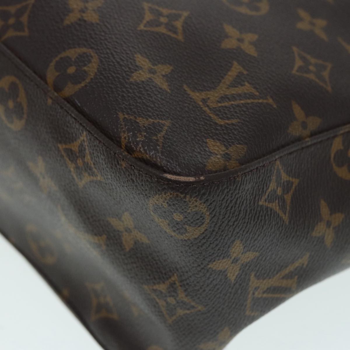 LOUIS VUITTON Monogram Looping GM Shoulder Bag M51145 LV Auth 86763