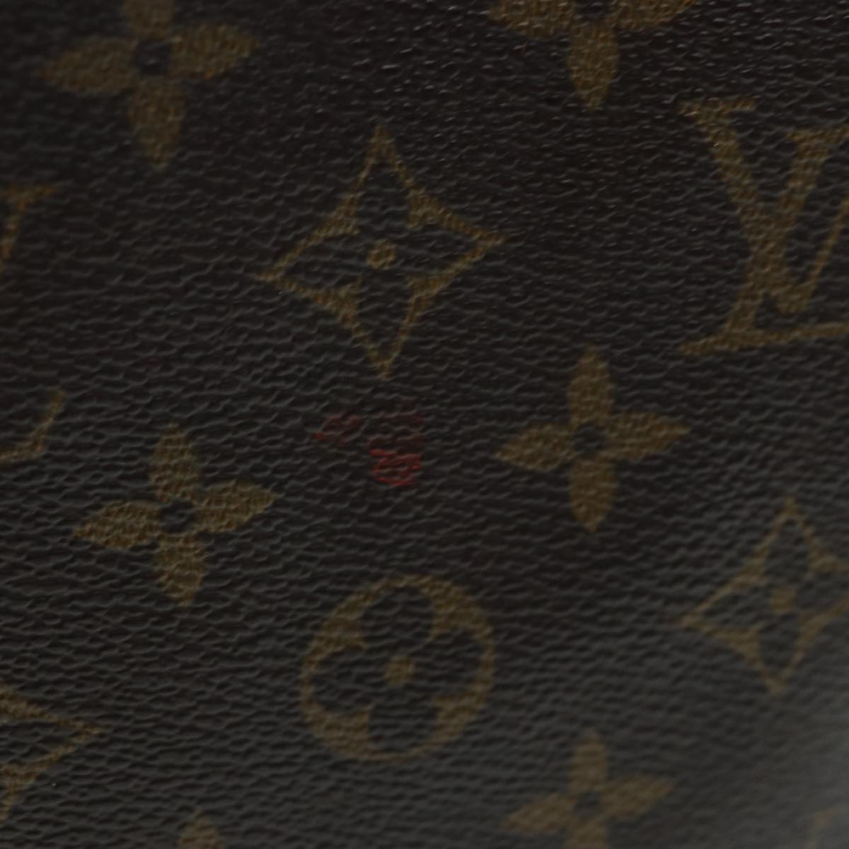 LOUIS VUITTON Monogram Sac Plat Hand Bag M51140 LV Auth 86765