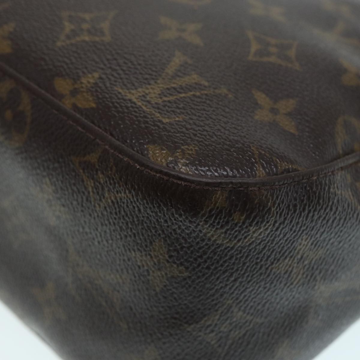 LOUIS VUITTON Monogram Looping MM Shoulder Bag M51146 LV Auth 86768