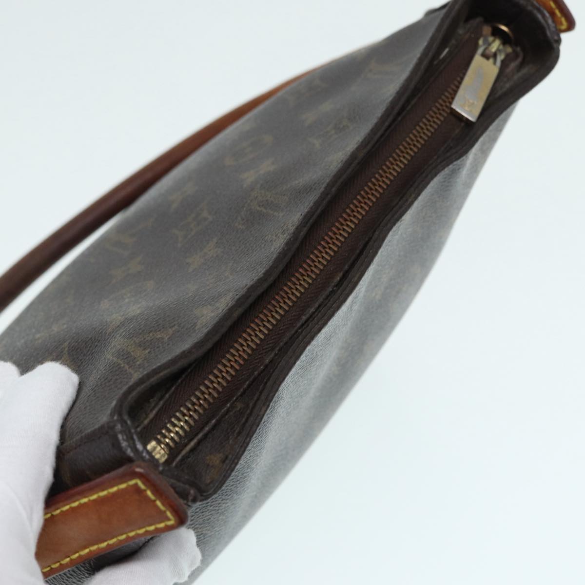 LOUIS VUITTON Monogram Looping MM Shoulder Bag M51146 LV Auth 86768