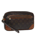 LOUIS VUITTON Monogram Marly Dragonne GM Clutch Bag M51825 LV Auth 86775-1