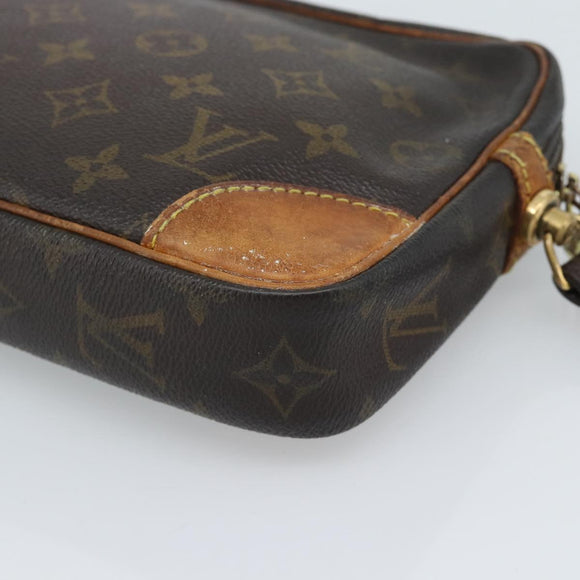 LOUIS VUITTON Monogram Marly Dragonne GM Clutch Bag M51825 LV Auth 86775