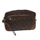 LOUIS VUITTON Monogram Marly Dragonne GM Clutch M51825 LV Auth 86781-1