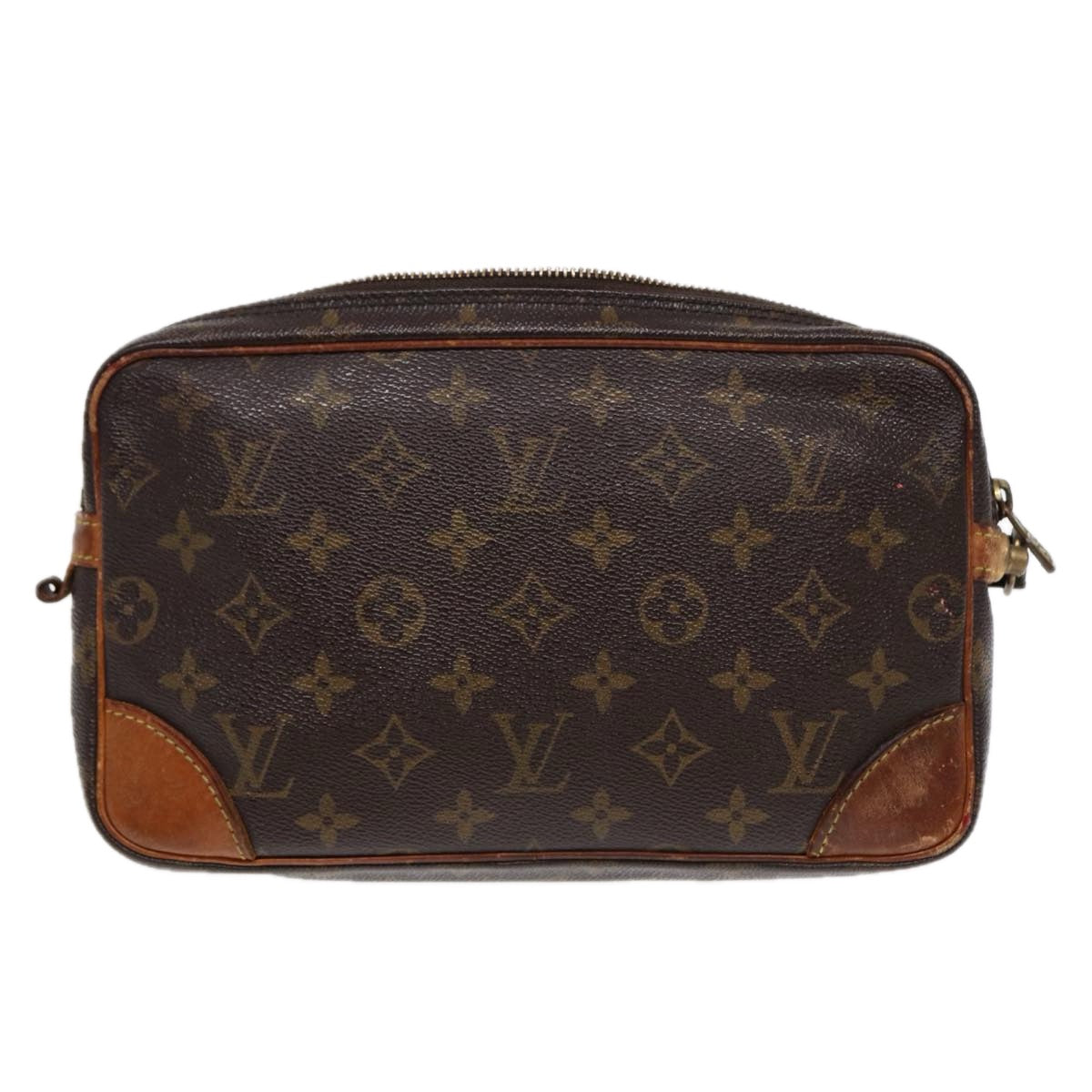 LOUIS VUITTON Monogram Marly Dragonne GM Clutch Bag M51825 LV Auth 86781 - 0