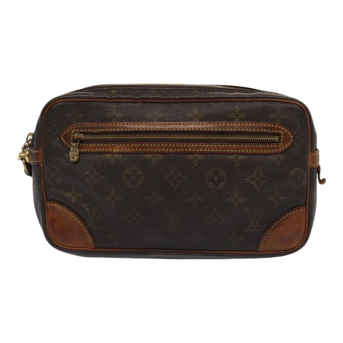 LOUIS VUITTON Monogram Marly Dragonne GM Clutch Bag M51825 LV Auth 86782