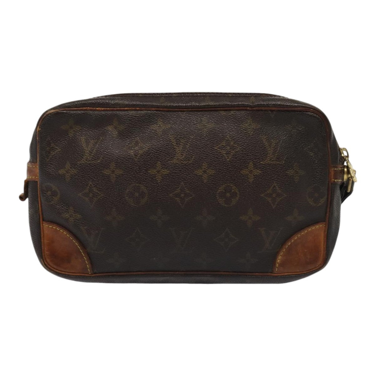 LOUIS VUITTON Monogram Marly Dragonne GM Clutch Bag M51825 LV Auth 86782 - 0