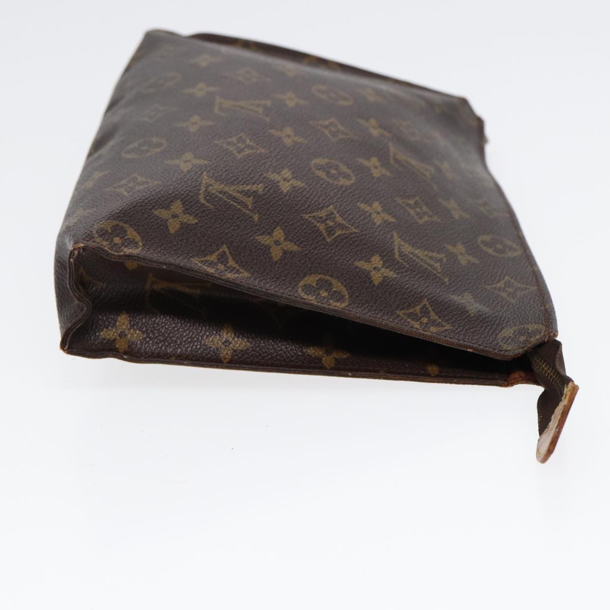 LOUIS VUITTON Monogram Poche Toilette 26 Pouch M47542 LV Auth 86789