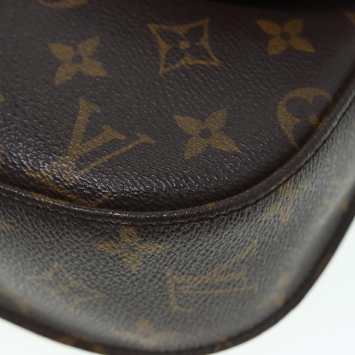 LOUIS VUITTON Monogram Saint Cloud GM Shoulder Bag M51242 LV Auth 86790