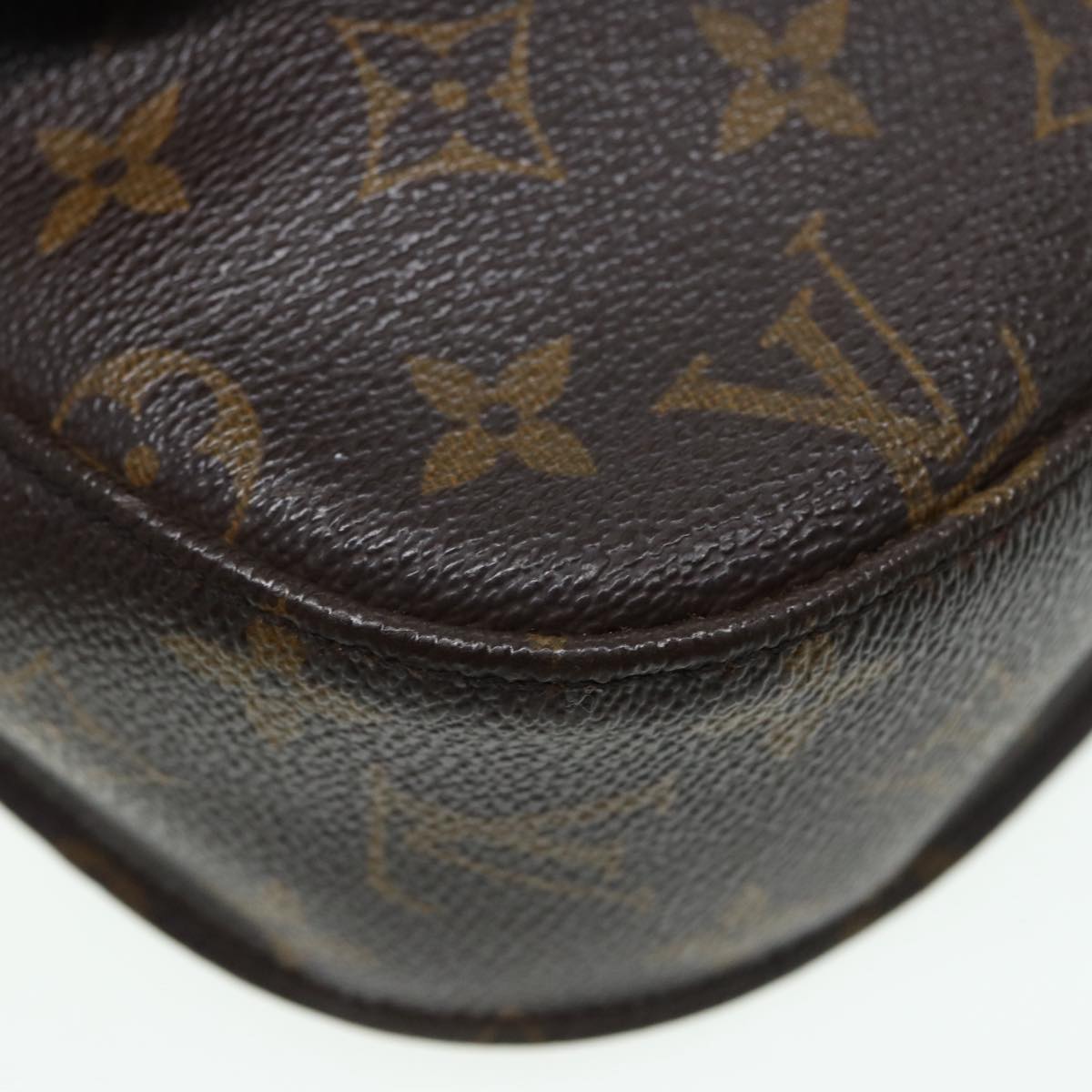 LOUIS VUITTON Monogram Saint Cloud GM Shoulder Bag M51242 LV Auth 86790