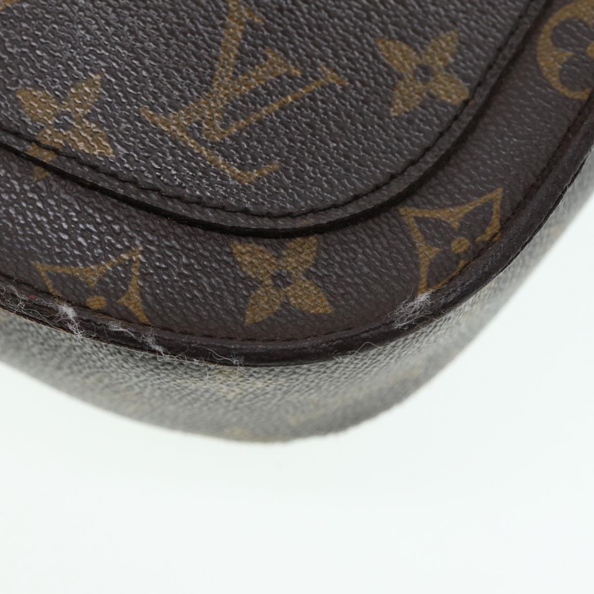 LOUIS VUITTON Monogram Saint Cloud GM Shoulder Bag M51242 LV Auth 86790