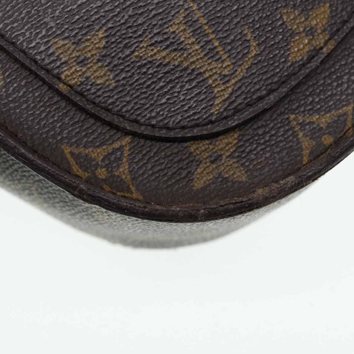 LOUIS VUITTON Monogram Saint Cloud GM Shoulder Bag M51242 LV Auth 86790