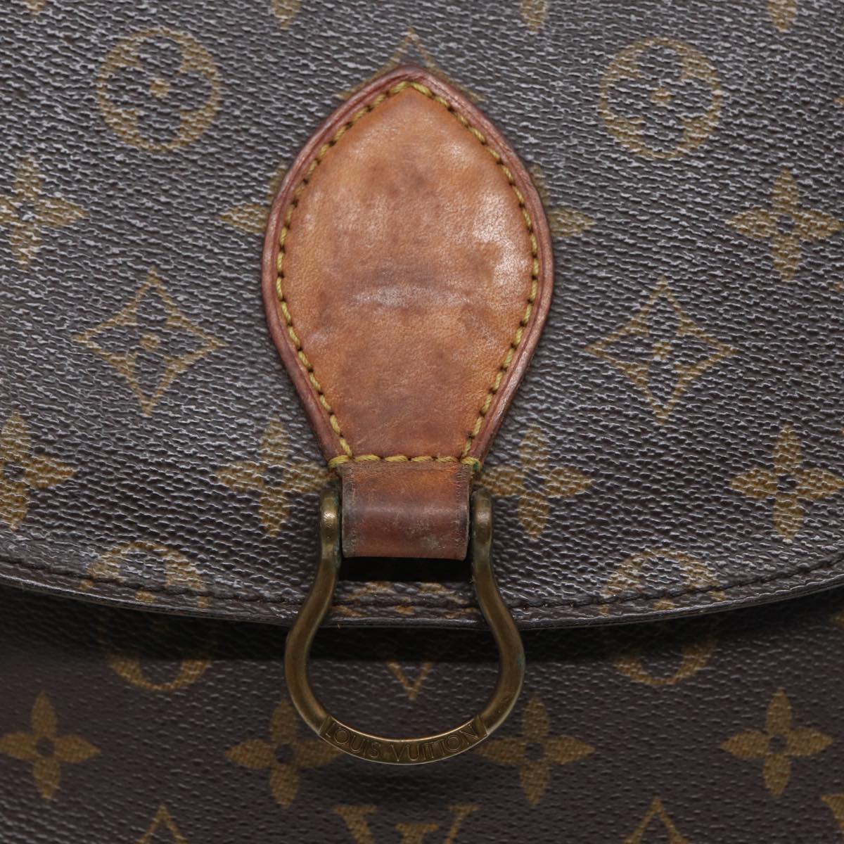 LOUIS VUITTON Monogram Saint Cloud GM Shoulder Bag M51242 LV Auth 86790