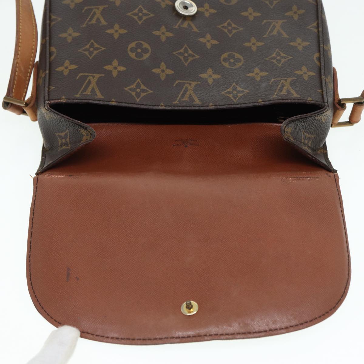 LOUIS VUITTON Monogram Saint Cloud GM Shoulder Bag M51242 LV Auth 86790