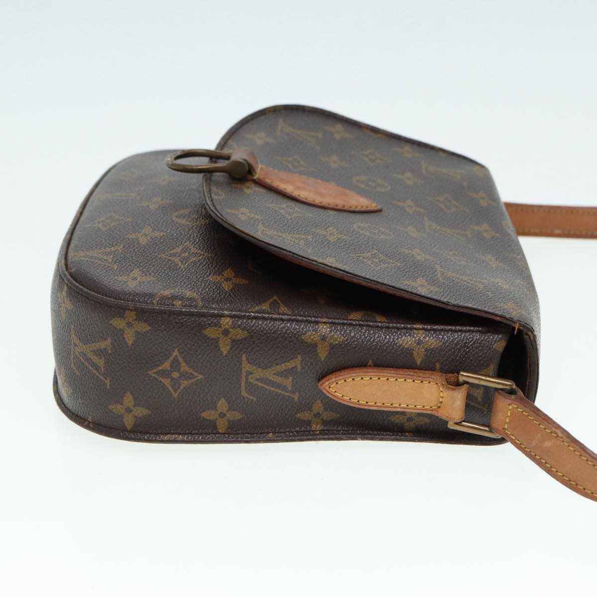 LOUIS VUITTON Monogram Saint Cloud GM Shoulder Bag M51242 LV Auth 86790