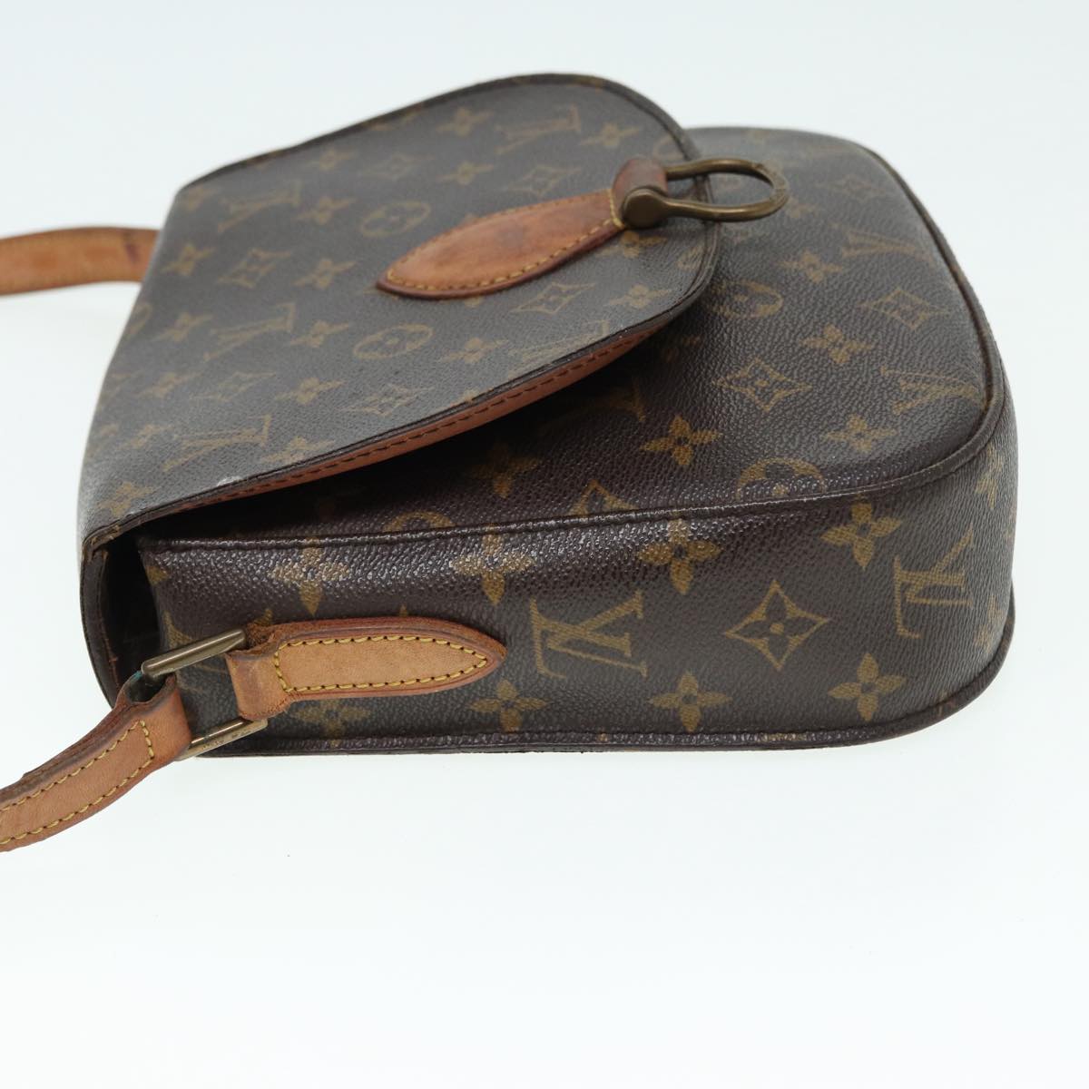 LOUIS VUITTON Monogram Saint Cloud GM Shoulder Bag M51242 LV Auth 86790