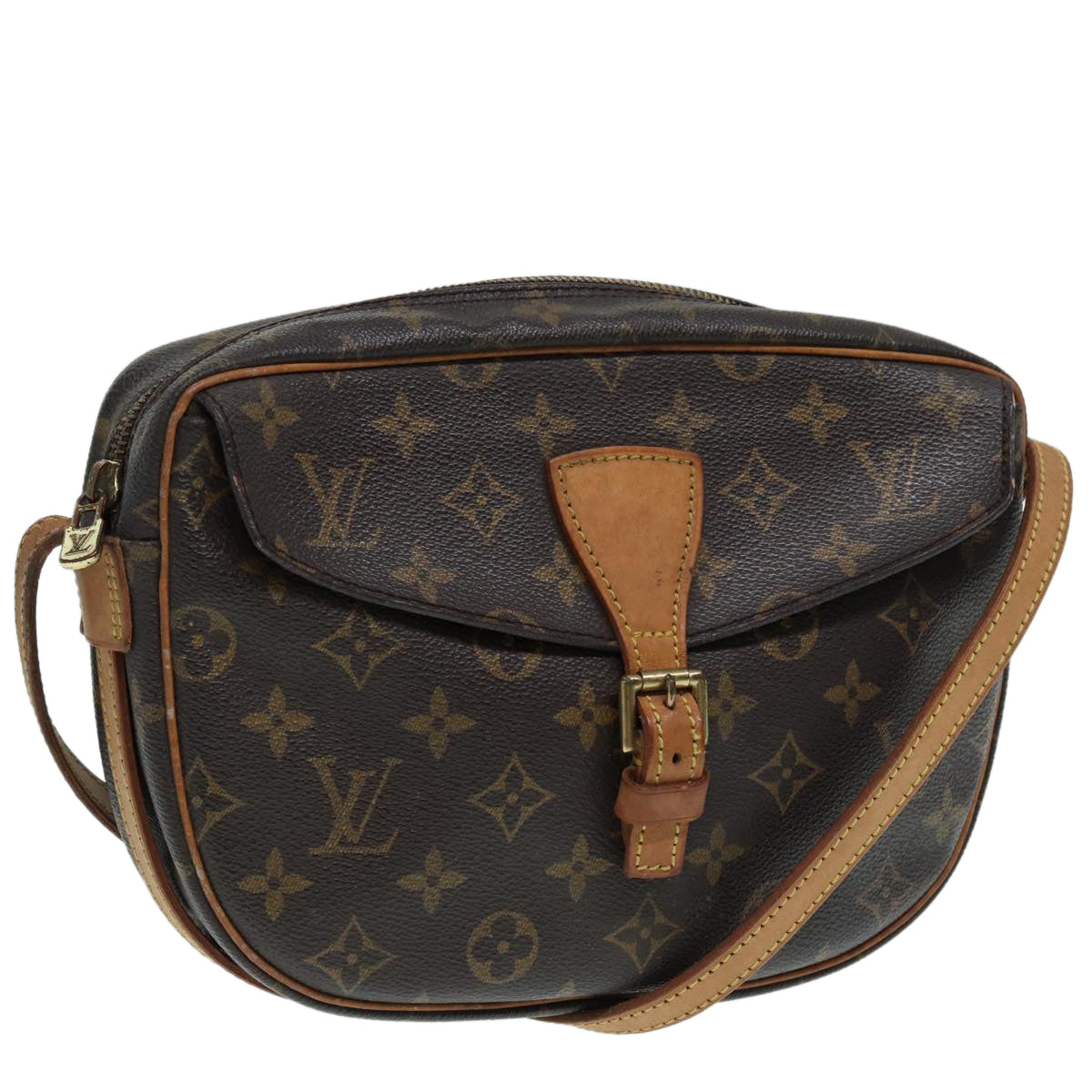 LOUIS VUITTON Monogram Jeune Fille MM Shoulder Bag M51226 LV Auth 86792