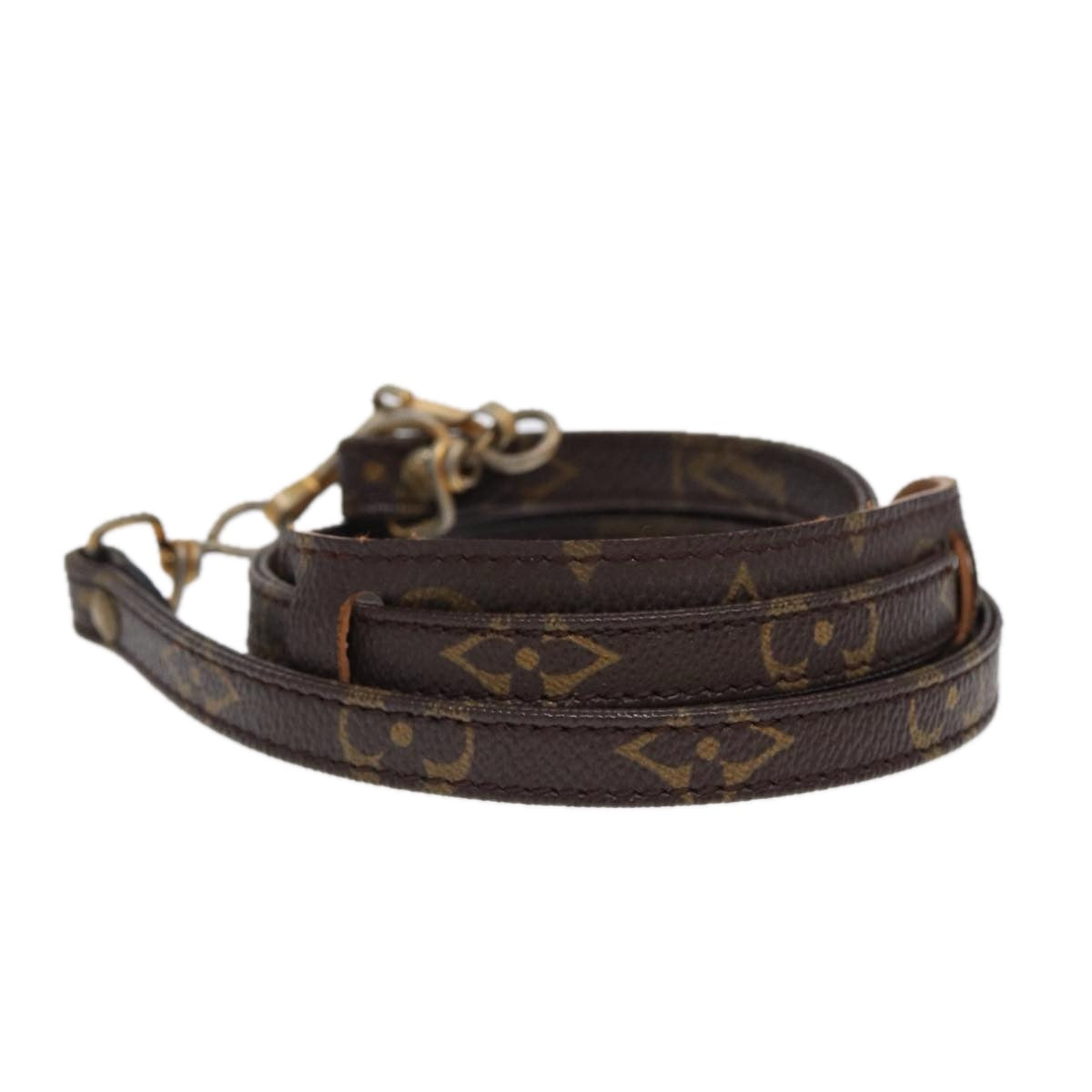 LOUIS VUITTON Monogram Shoulder Strap 46.5"" LV Auth 86799