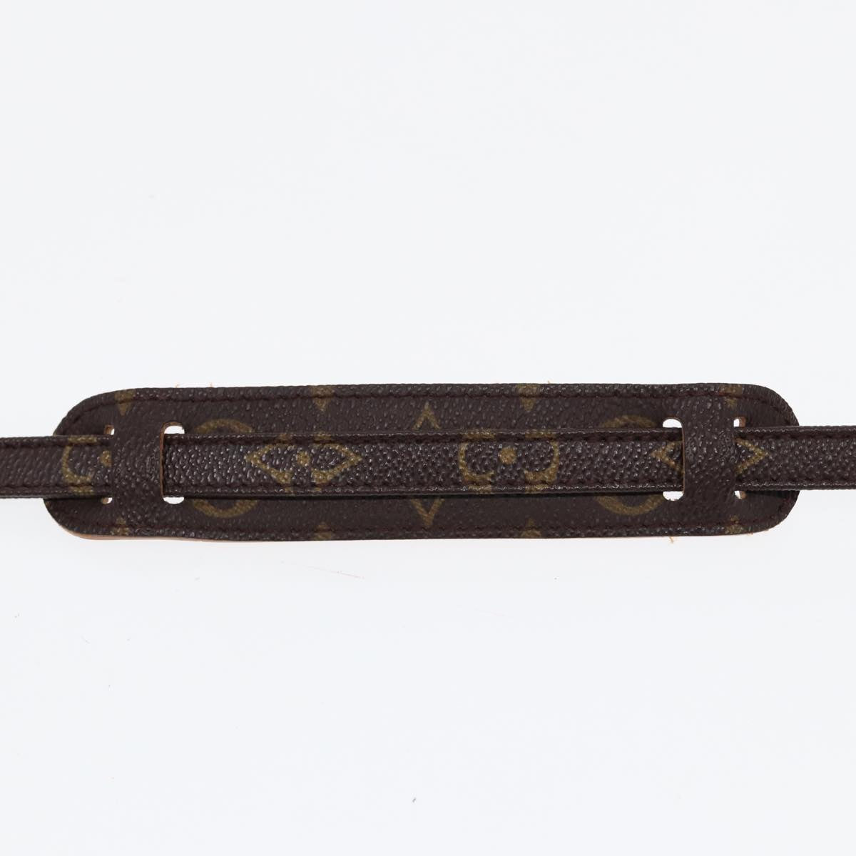 LOUIS VUITTON Monogram Shoulder Strap 46.5"" LV Auth 86799