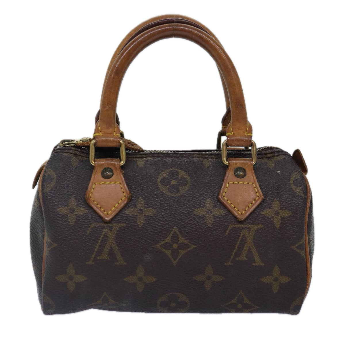 LOUIS VUITTON Monogram Mini Speedy Hand Bag M41534 LV Auth 86801 - 0