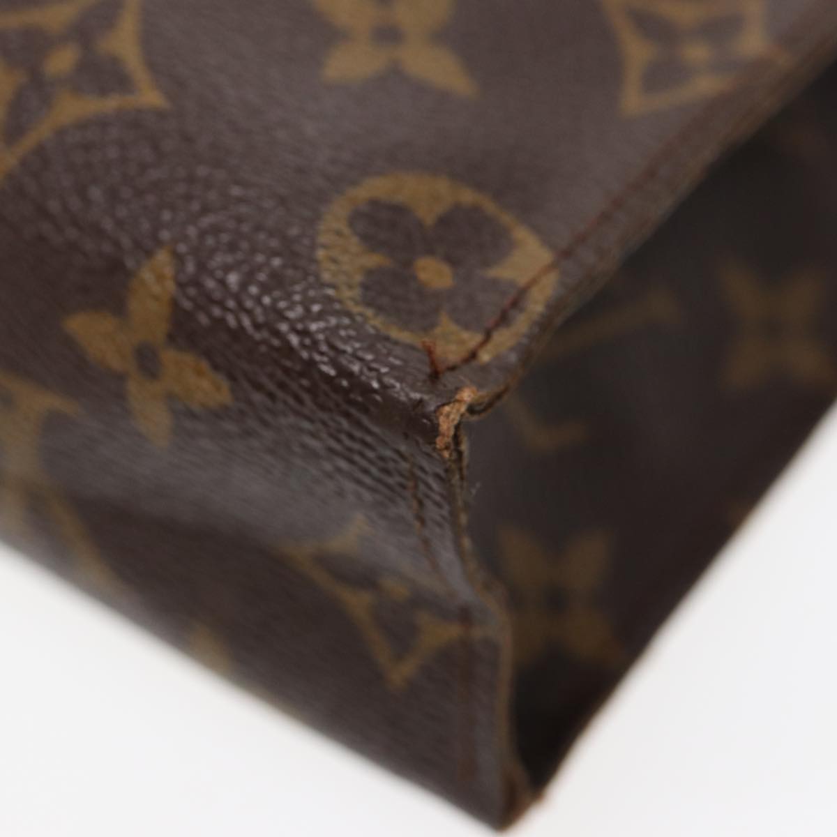 LOUIS VUITTON Monogram Poche Toilette 26 Pouch M47542 LV Auth 86805