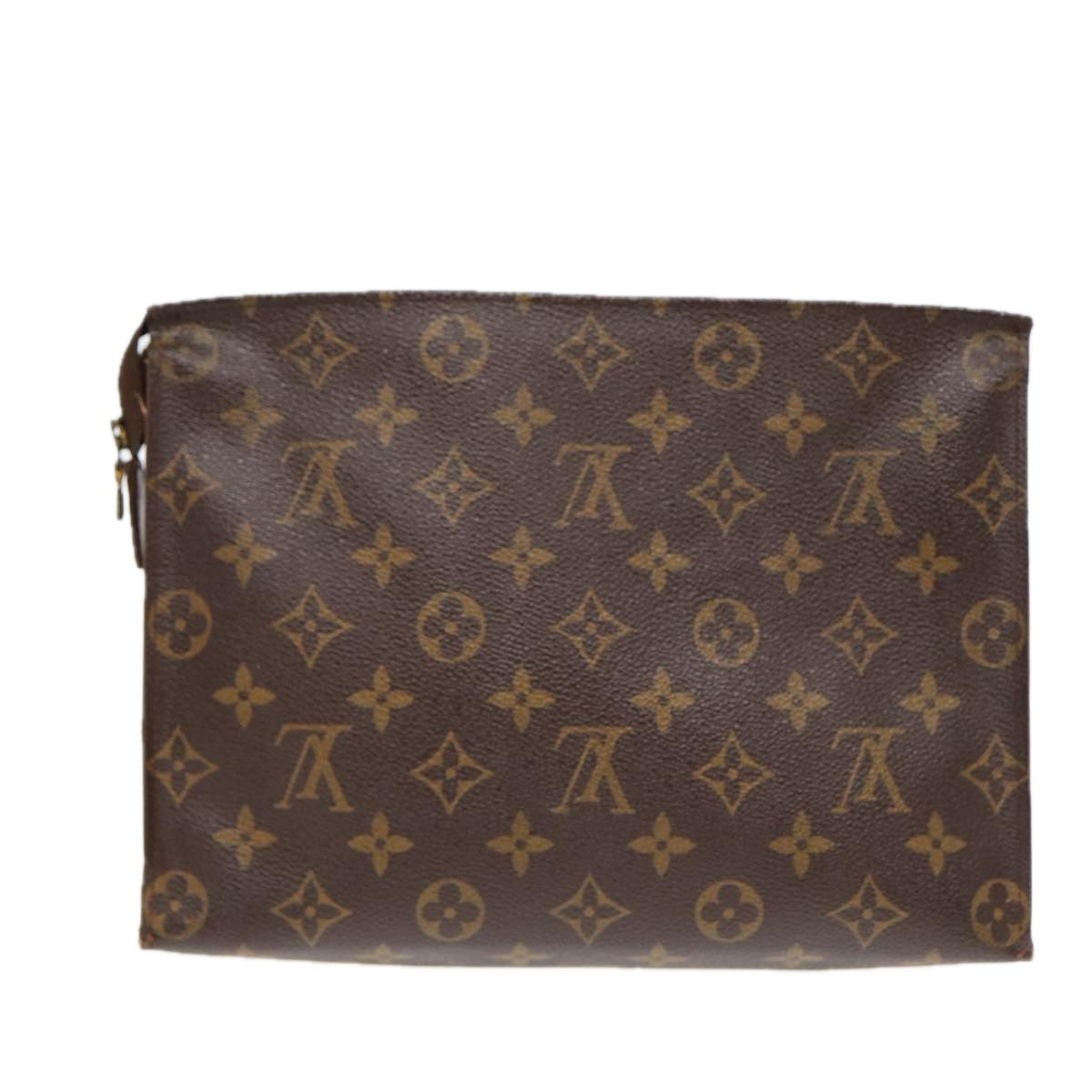 LOUIS VUITTON Monogram Poche Toilette 26 Pouch M47542 LV Auth 86805 - 0