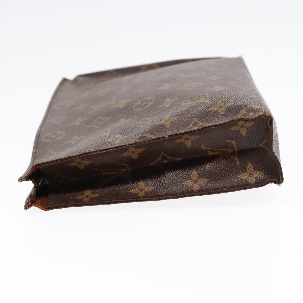 LOUIS VUITTON Monogram Poche Toilette 26 Pouch M47542 LV Auth 86805