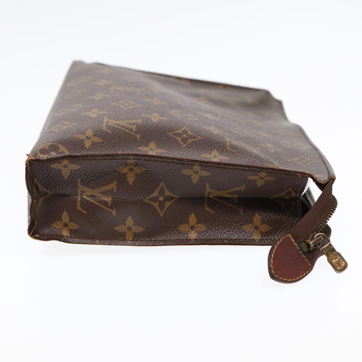 LOUIS VUITTON Monogram Poche Toilette 26 Pouch M47542 LV Auth 86805