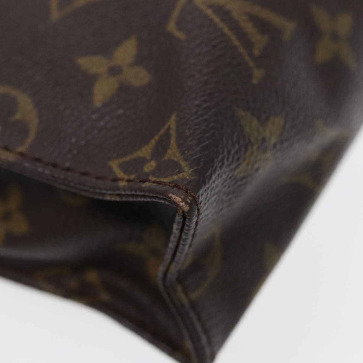 LOUIS VUITTON Monogram Poche Toilette 26 Pouch M47542 LV Auth 86807