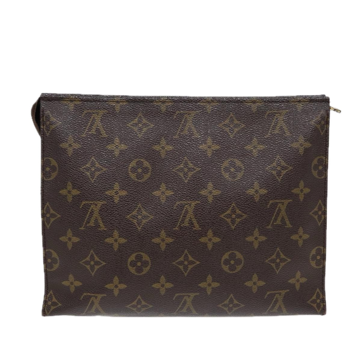 LOUIS VUITTON Monogram Poche Toilette 26 Pouch M47542 LV Auth 86807 - 0