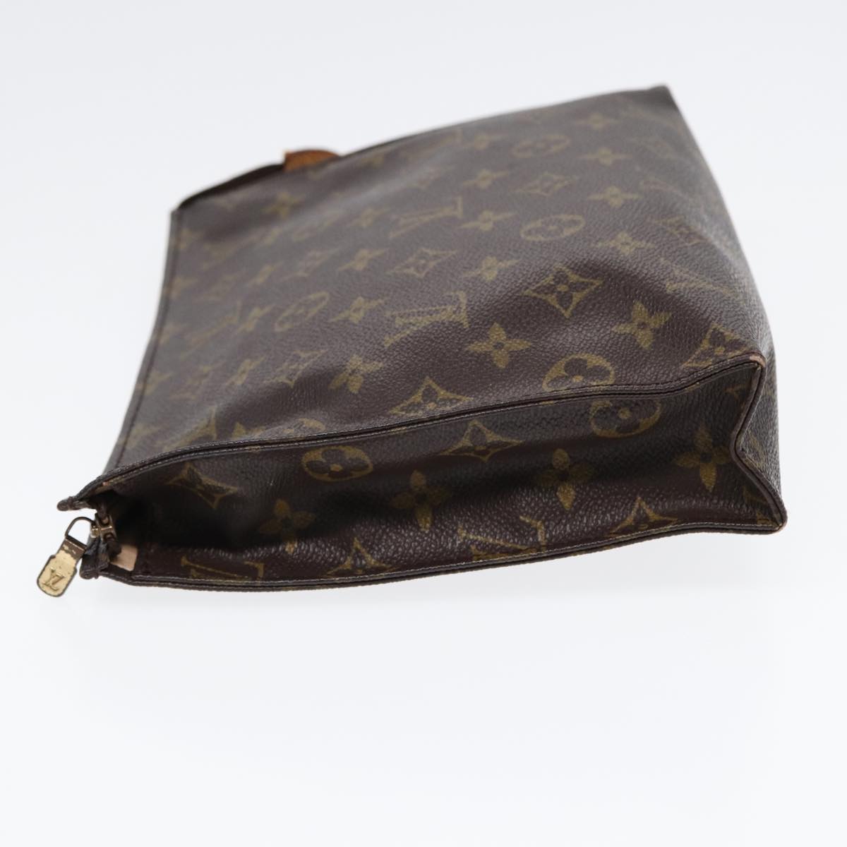 LOUIS VUITTON Monogram Poche Toilette 26 Pouch M47542 LV Auth 86807