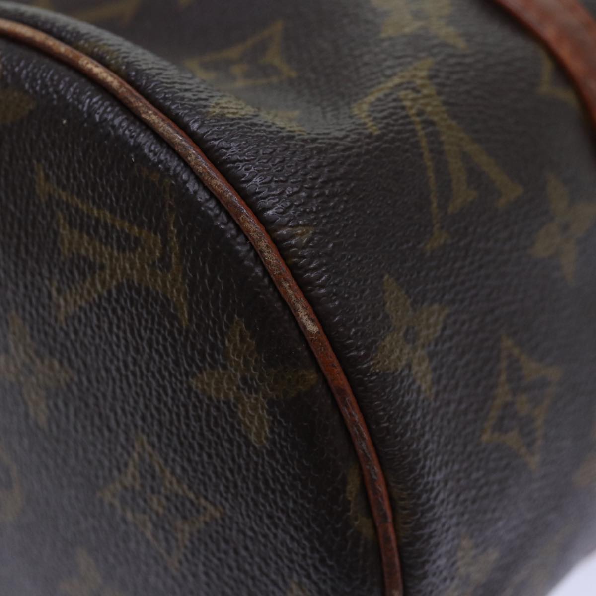 LOUIS VUITTON Monogram Papillon 30 Hand Bag M51385 LV Auth 86808