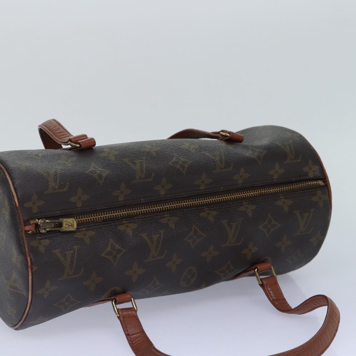 LOUIS VUITTON Monogram Papillon 30 Hand Bag M51385 LV Auth 86808