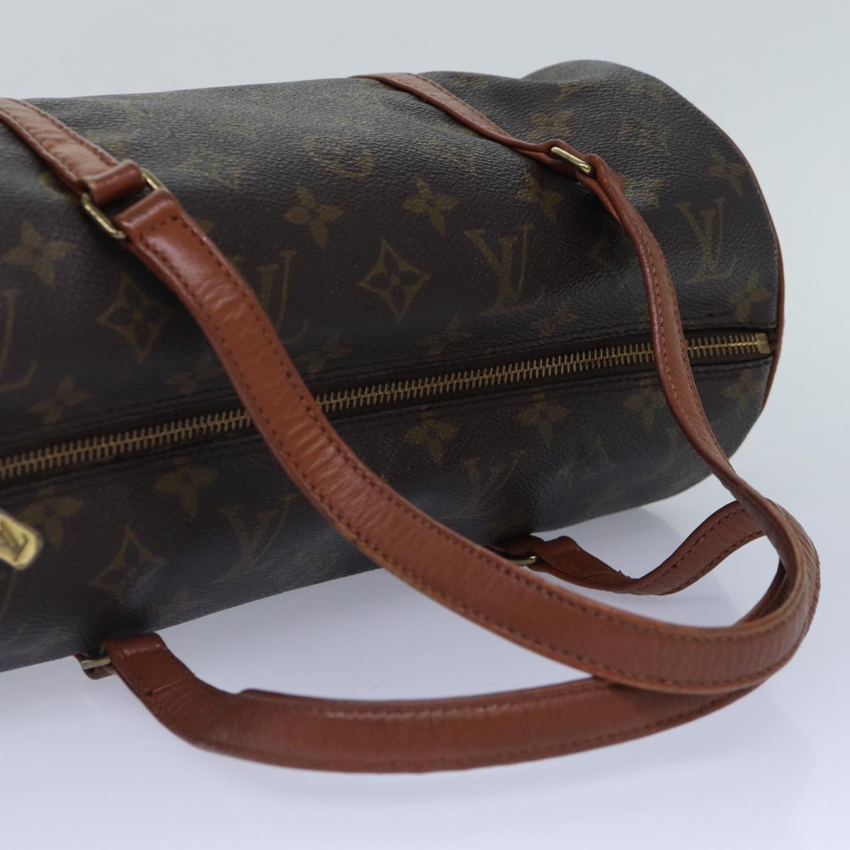 LOUIS VUITTON Monogram Papillon 30 Hand Bag M51385 LV Auth 86808