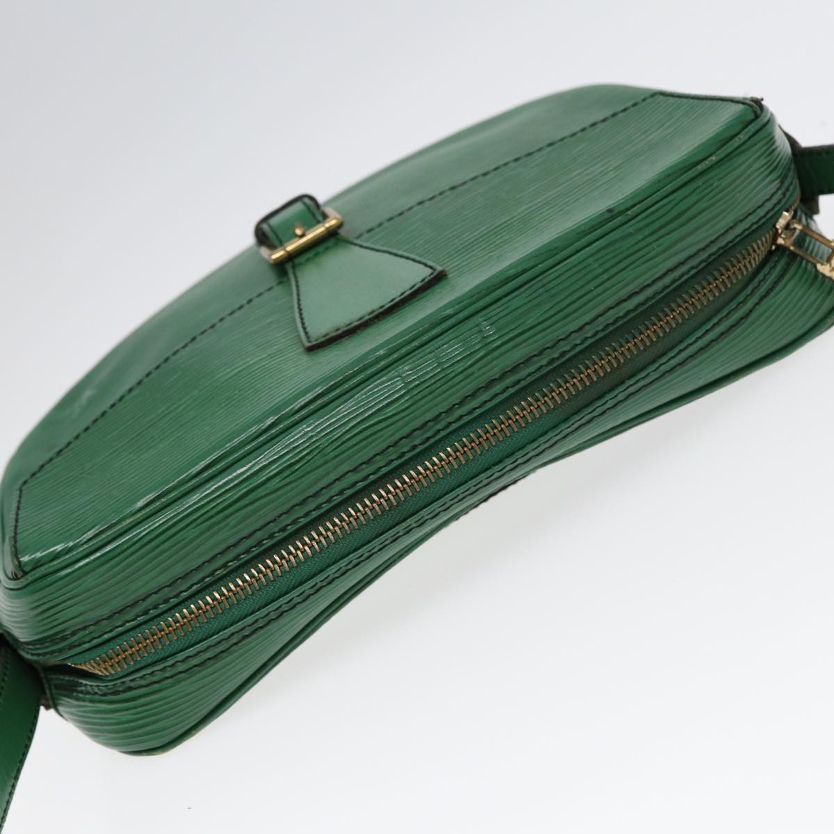 LOUIS VUITTON Epi Jeune Fille MM Shoulder Bag Green M52154 LV Auth 86815