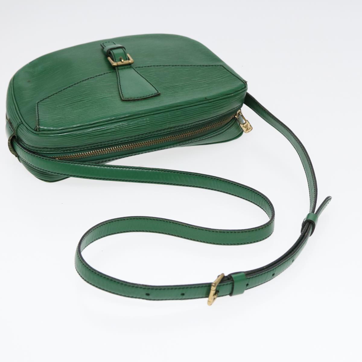 LOUIS VUITTON Epi Jeune Fille MM Shoulder Bag Green M52154 LV Auth 86815