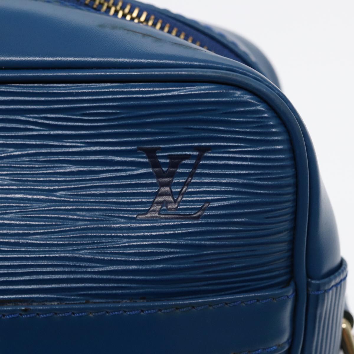 LOUIS VUITTON Epi Trocadero 27 Shoulder Bag Blue M52315 LV Auth 86816