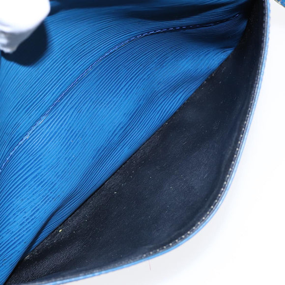 LOUIS VUITTON Epi Trocadero 27 Shoulder Bag Blue M52315 LV Auth 86817