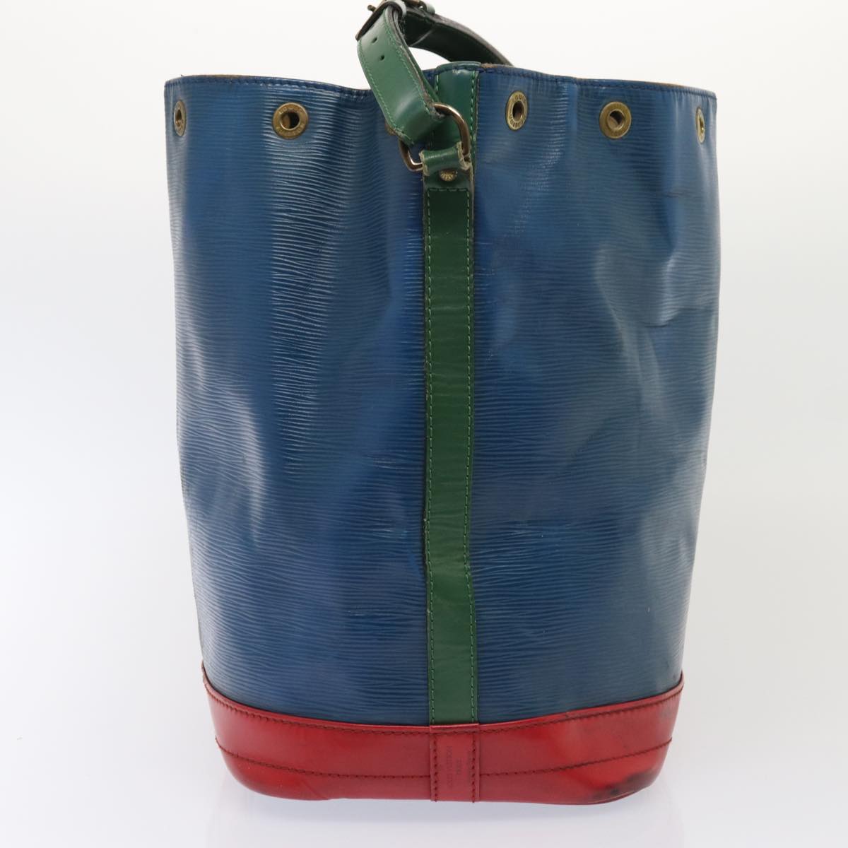 LOUIS VUITTON Epi Toriko Color Noe ShoulderBag Red Blue Green M44084 Auth 86850