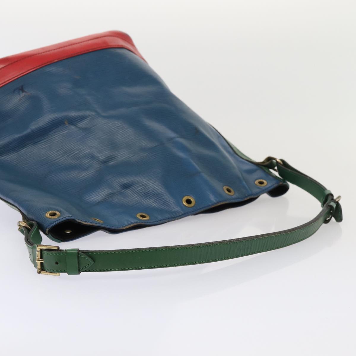 LOUIS VUITTON Epi Toriko Color Noe ShoulderBag Red Blue Green M44084 Auth 86850