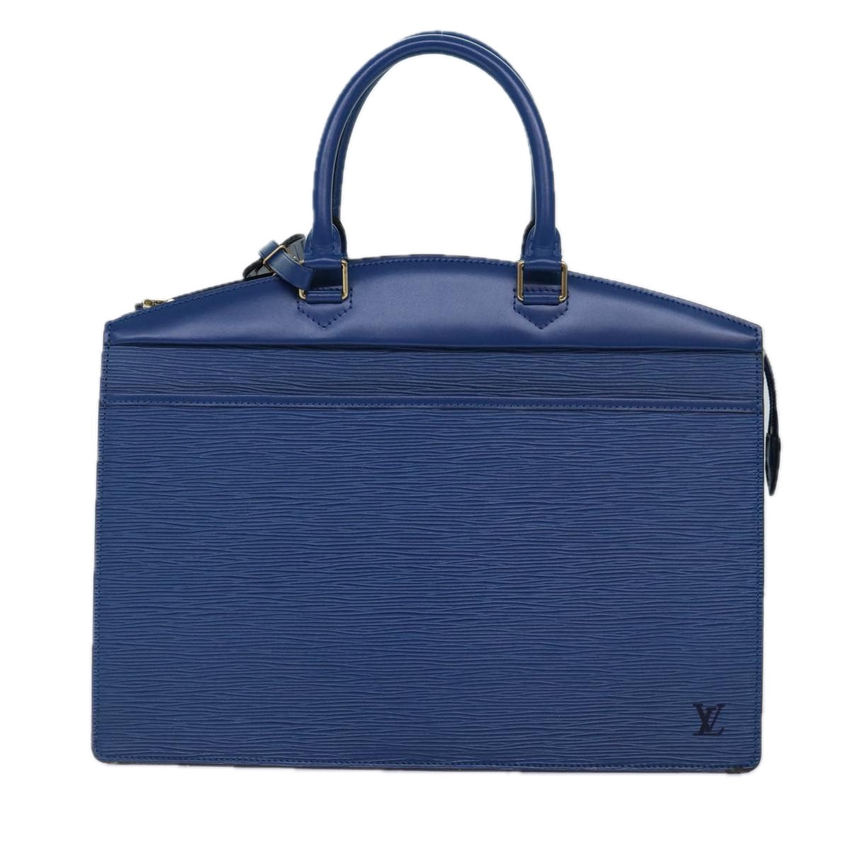 LOUIS VUITTON Epi Riviera Hand Bag Blue M48185 LV Auth 86851