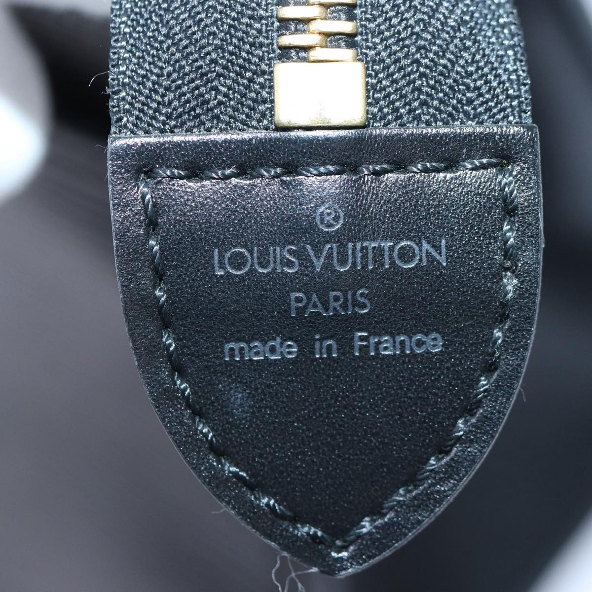 LOUIS VUITTON Epi Riviera Hand Bag Noir Black M48182 LV Auth 86854