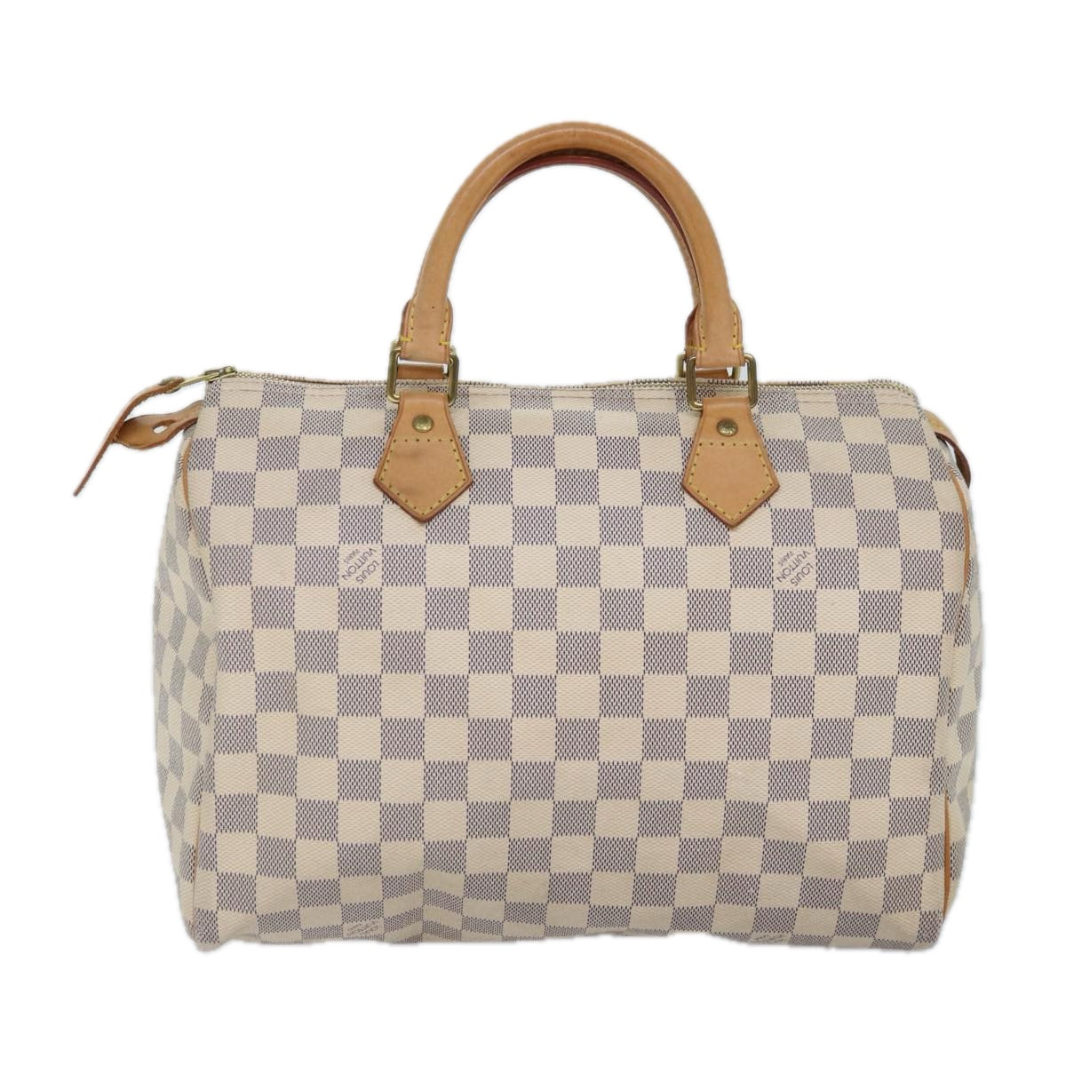 LOUIS VUITTON Damier Azur Speedy 30 Hand Bag N41533 LV Auth 86861 - 0