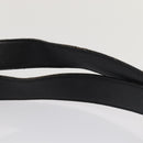Salvatore Ferragamo Gancini Shoulder Bag Leather Black Silver Auth 86895-8