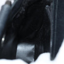 GUCCI Hand Bag Leather Black Silver 0021118 Auth 86904-19