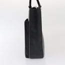 GUCCI Hand Bag Leather Black Silver 0021118 Auth 86904-3