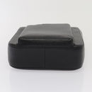 GUCCI Hand Bag Leather Black Silver 0021118 Auth 86904-5