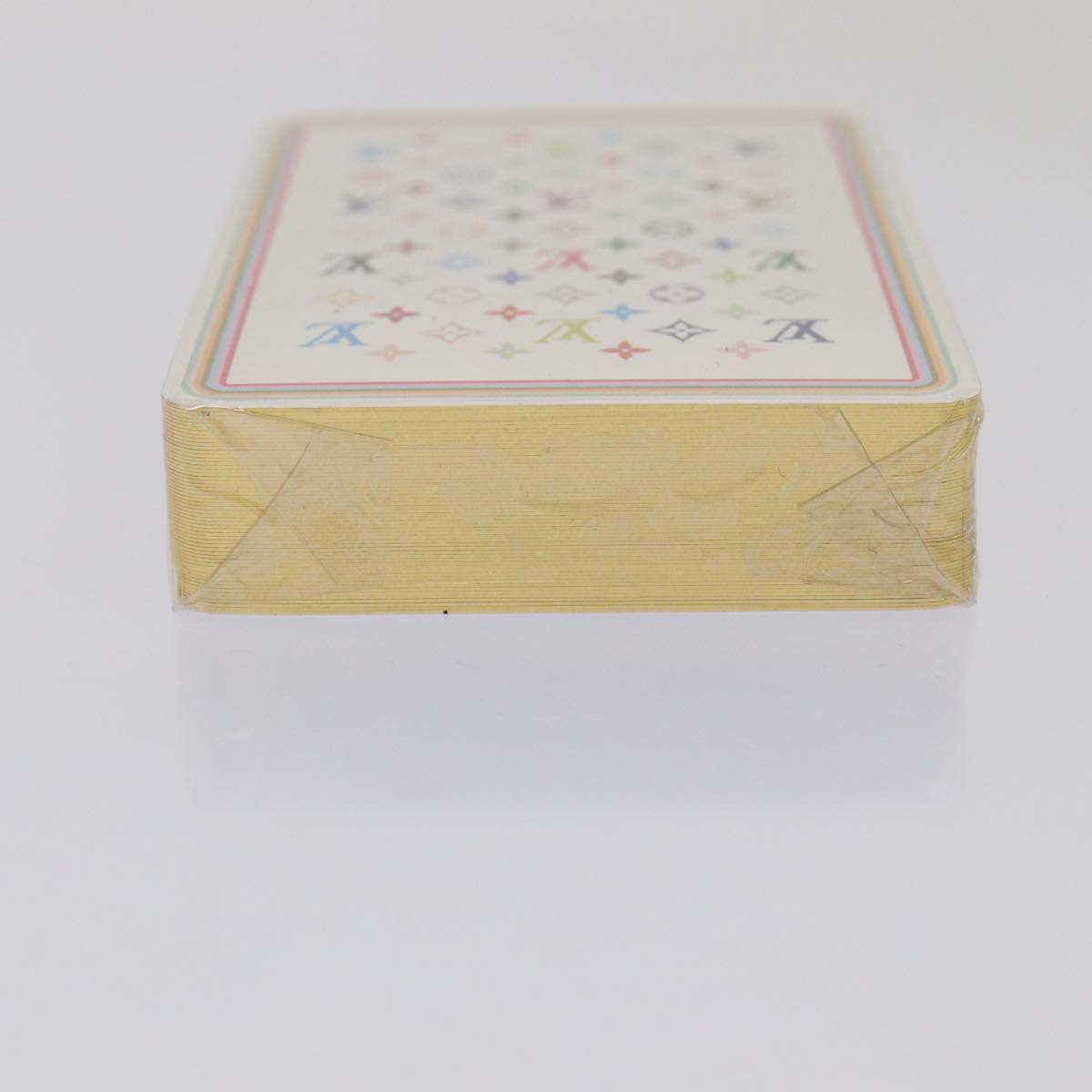 LOUIS VUITTON Monogram Multicolor Playing Cards Black White LV Auth 86951