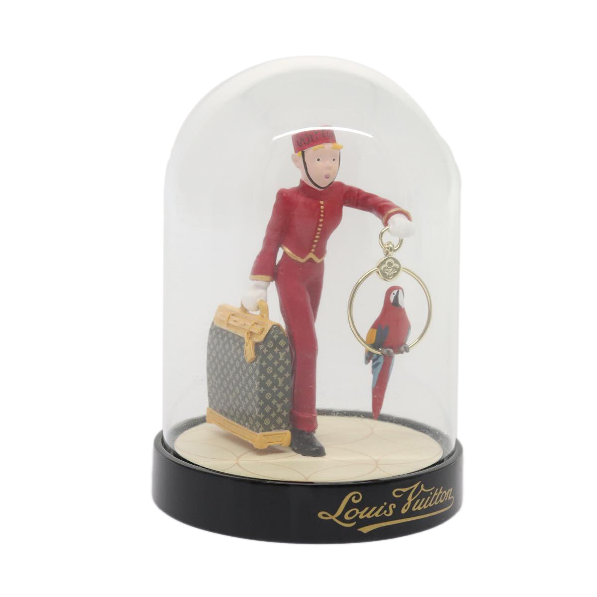 LOUIS VUITTON Bellboy Snow Globe Clear M99551 LV Auth 86953