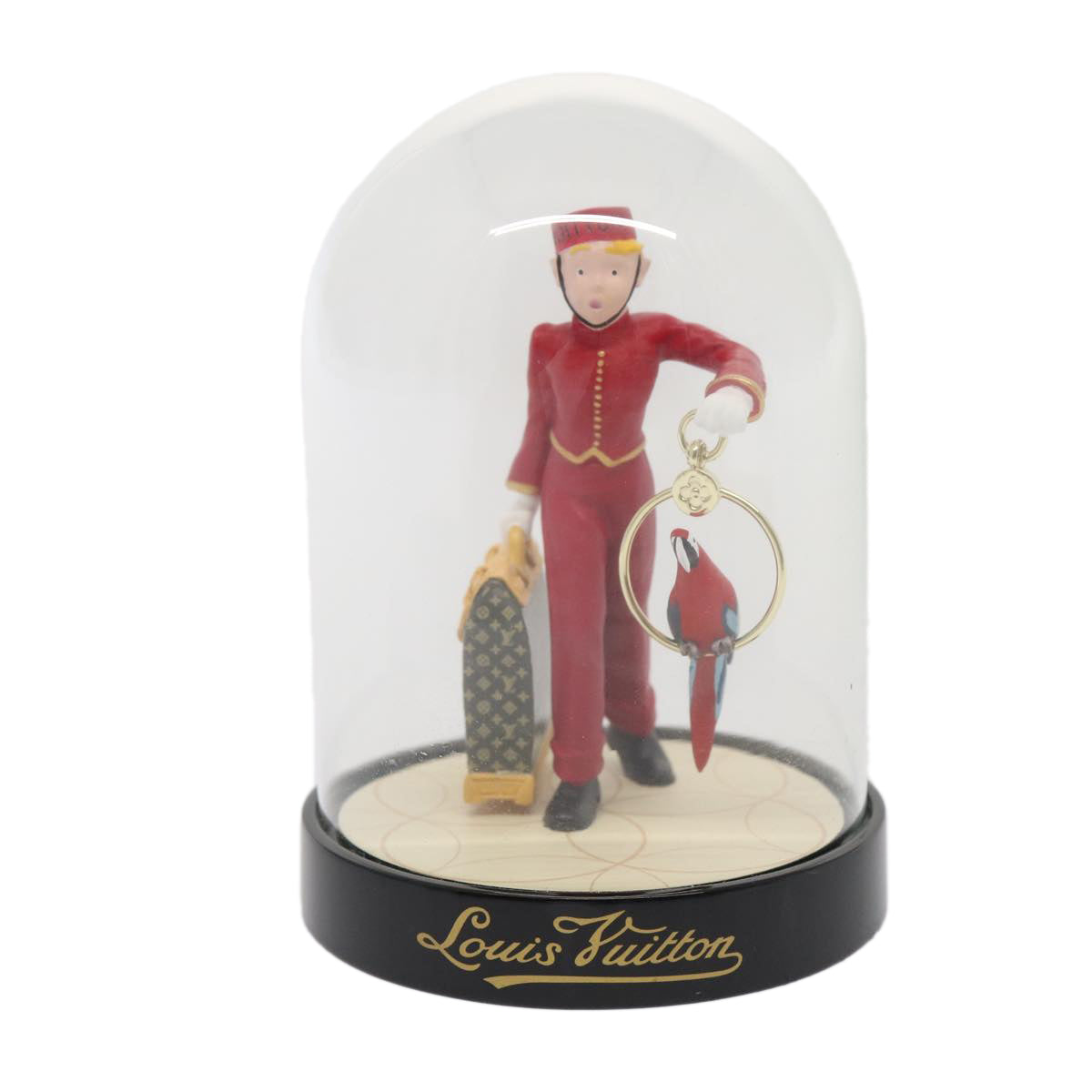 LOUIS VUITTON Bellboy Snow Globe Clear M99551 LV Auth 86953