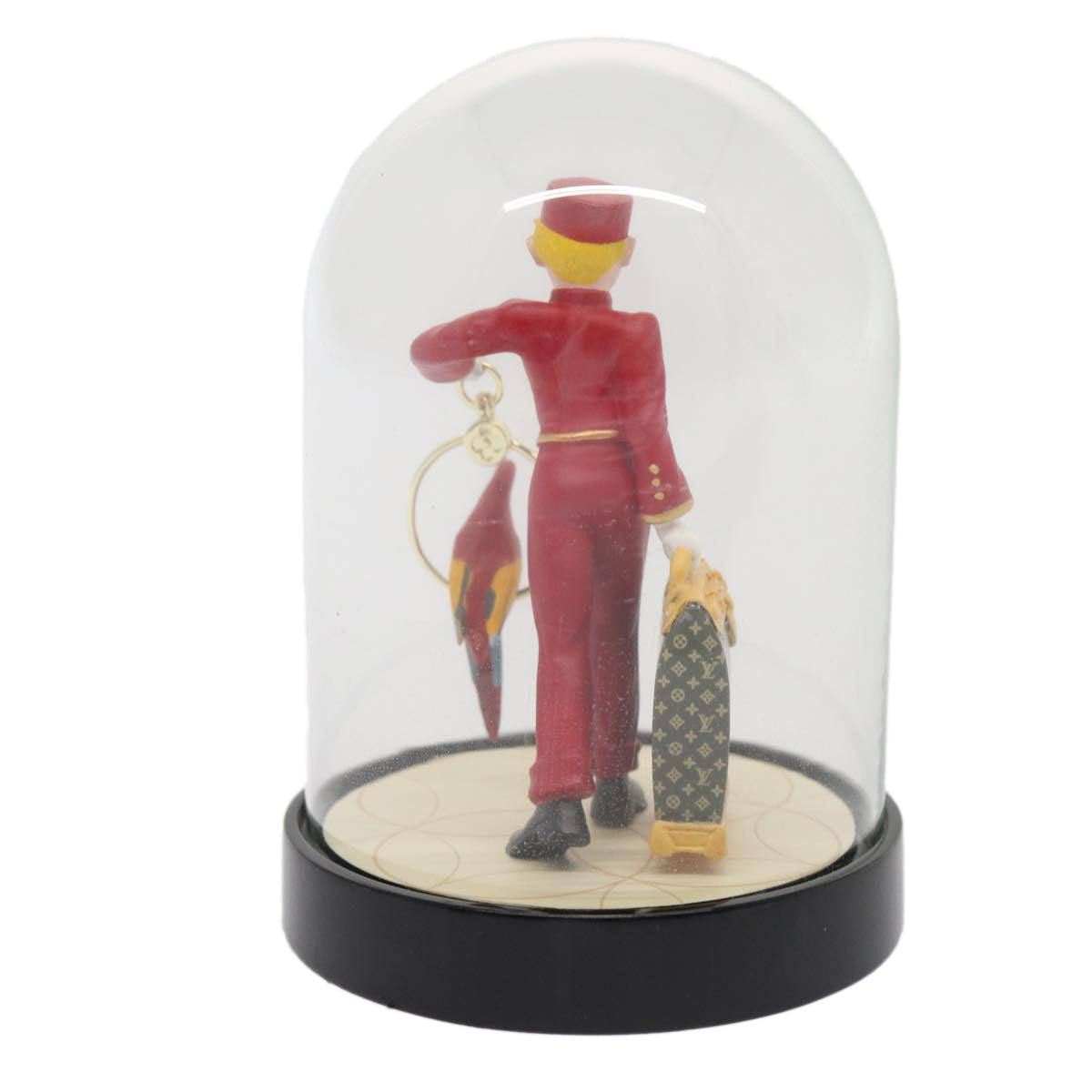 LOUIS VUITTON Bellboy Snow Globe Clear M99551 LV Auth 86953